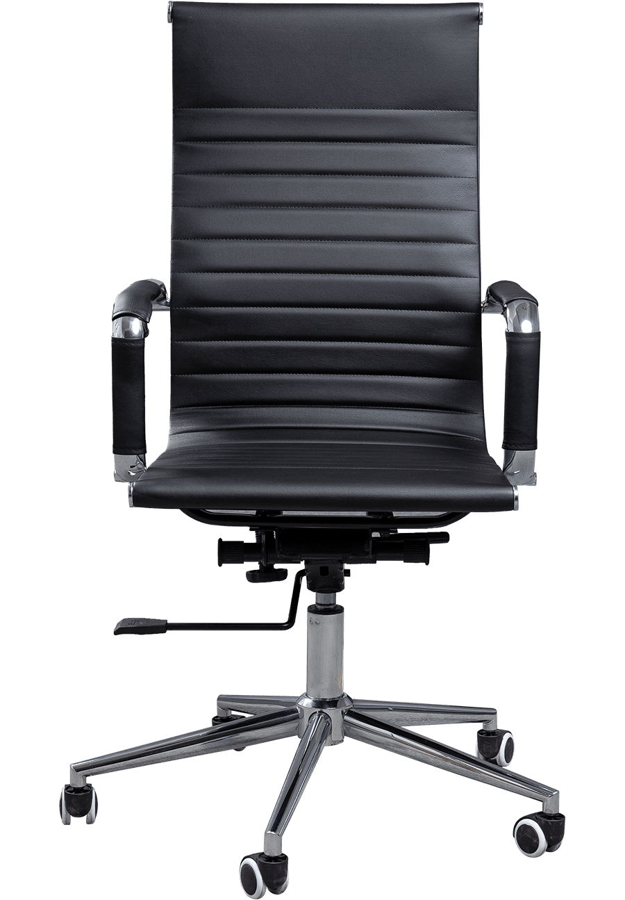 Klassiek ontwerp, duurzame lederen vergaderstoelen, Executive ergonomische vergadertafelstoelen