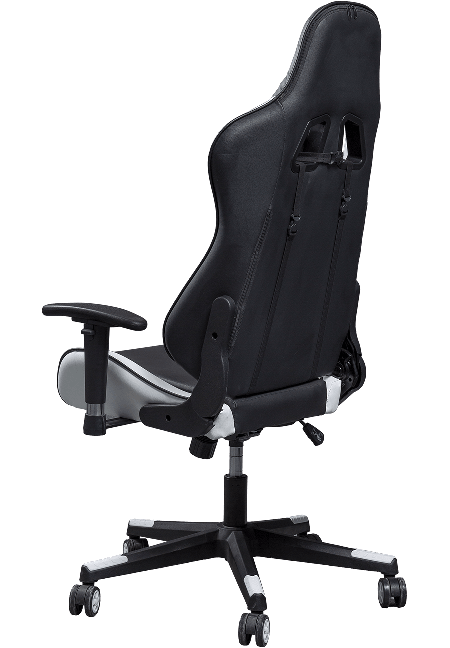 Multifunctionele op maat gemaakte ergonomie-gamingstoel met lendensteun Racing-stijl PU-leer Verstelbare boodschap-gamingstoel details