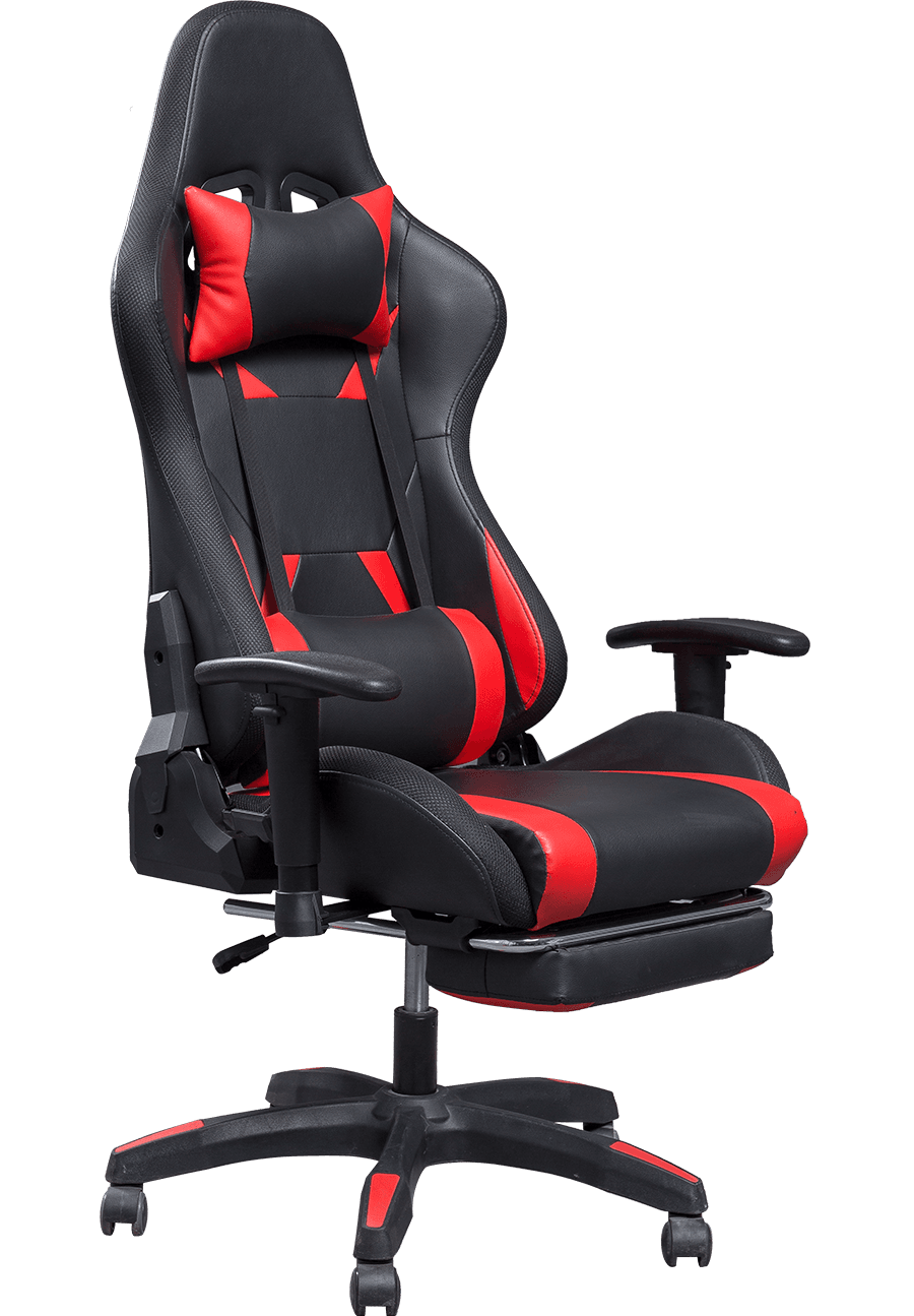 Verstelbare gamingstoel met armleuning PU-leer met hoge rugleuning Massagestoel Kantoormeubilair Lift Draaibaar Silla Gamer details