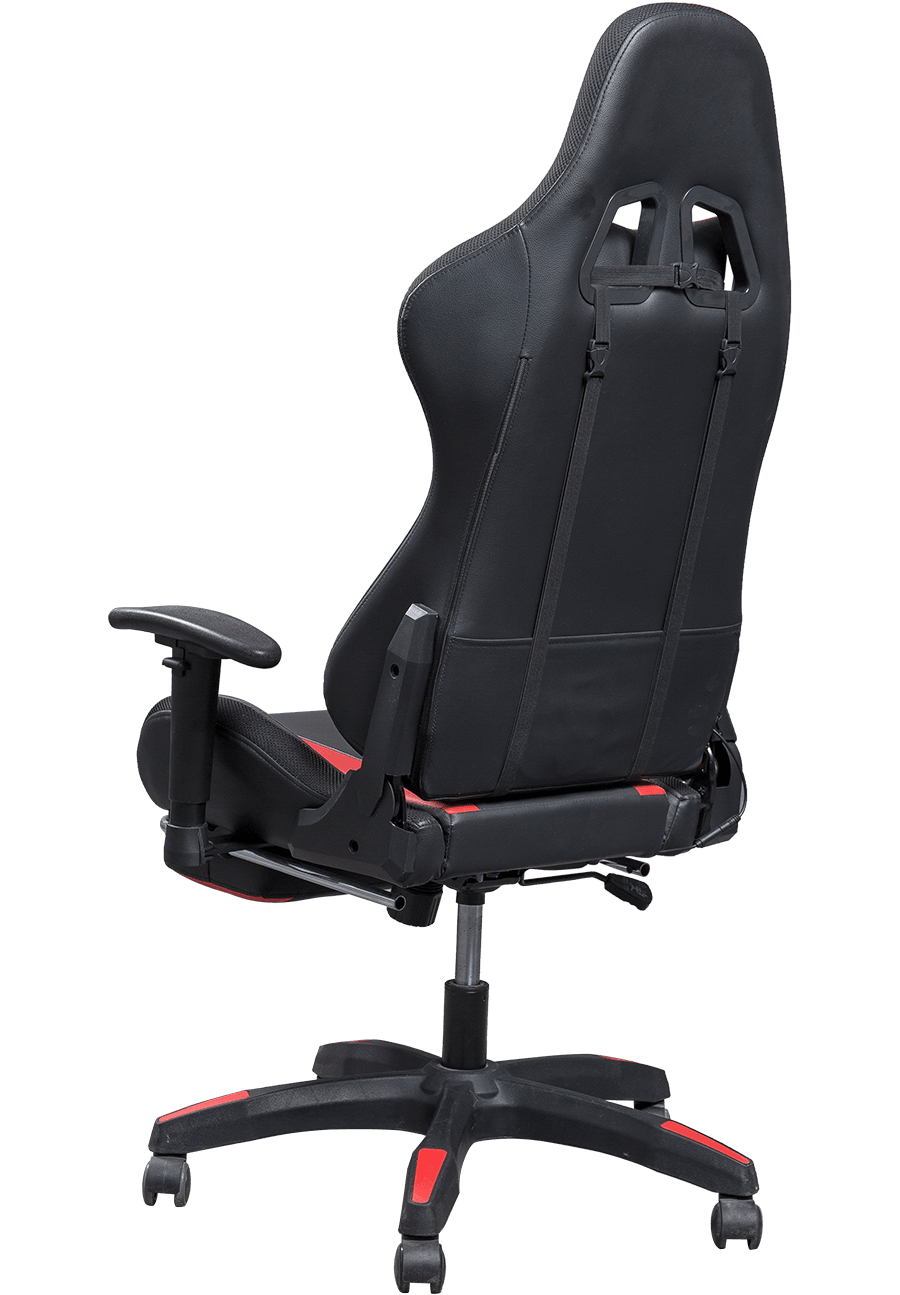 Verstelbare gamingstoel met armleuning PU-leer met hoge rugleuning Massagestoel Kantoormeubilair Lift Draaibaar Silla Gamer details