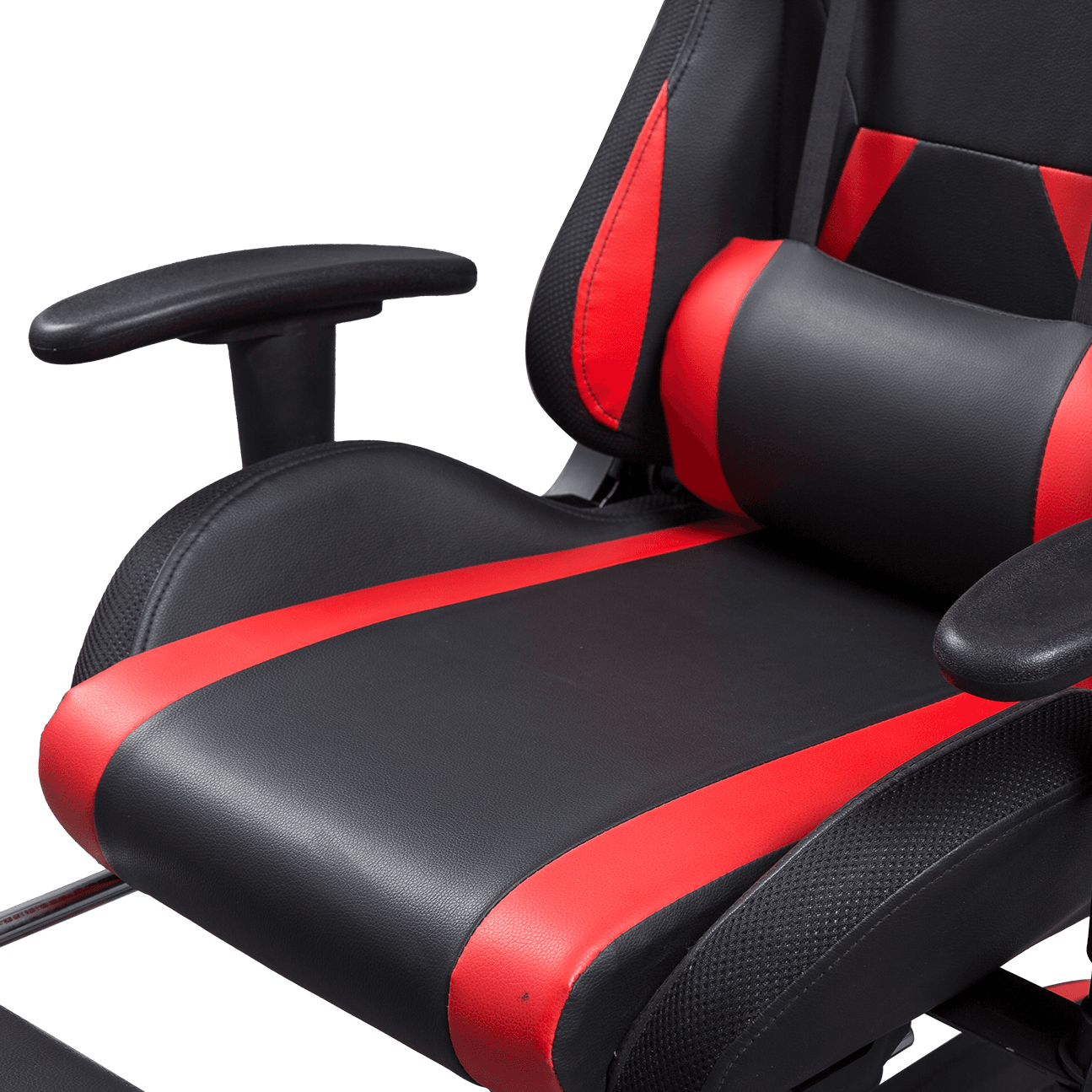 Verstelbare gamingstoel met armleuning PU-leer met hoge rugleuning Massagestoel Kantoormeubilair Lift Draaibaar Silla Gamer details